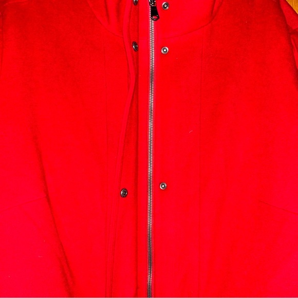 New J.Jill ultra sod perfect red Cambridge coat trench dress plus size 3X - Picture 3 of 5